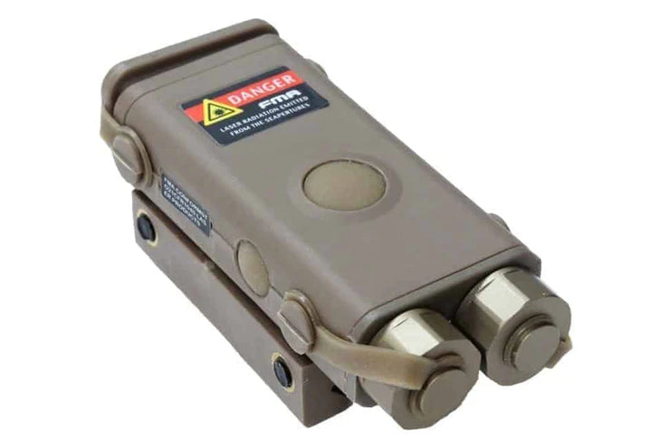 PEQ-10 Compact Airsoft LED Illuminator / Laser Combo by Bravo FMA