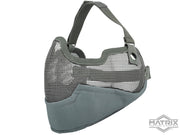 Matrix Iron Face Carbon Steel "Striker" Gen2 Metal Mesh Lower Half Mask