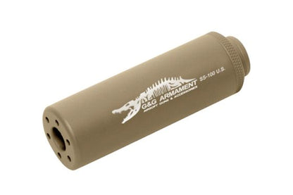 SS-100 Mock Suppressor (14mm CCW) [ CROCODILE ]