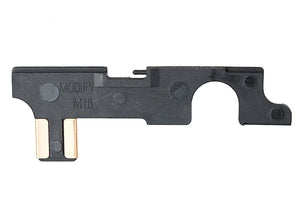 Modify M16/M4 Selector Plate for Version 2 Gearbox - up to 8mm Bearing Compatible