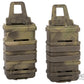Fast Hard Shell Magazine Holsters Set of 2 for MP7 MP5 Pistol SMG