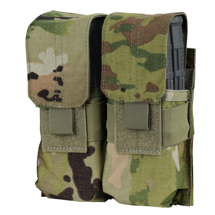 Condor Modular MOLLE Ready Tactical Double M4 M16 Magazine Pouch