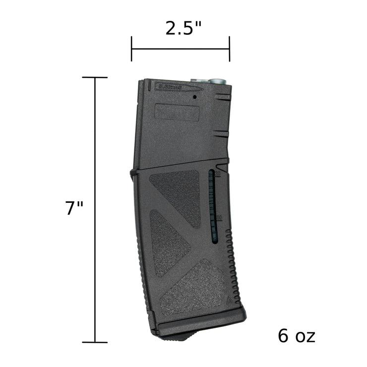 ARCTURUS AR MOD1 M4/M16 30/130Rds Variable-Cap Windowed EMM Magazine