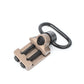 45 Offset 1913 Rail QD Rotation Limited Sling Mount