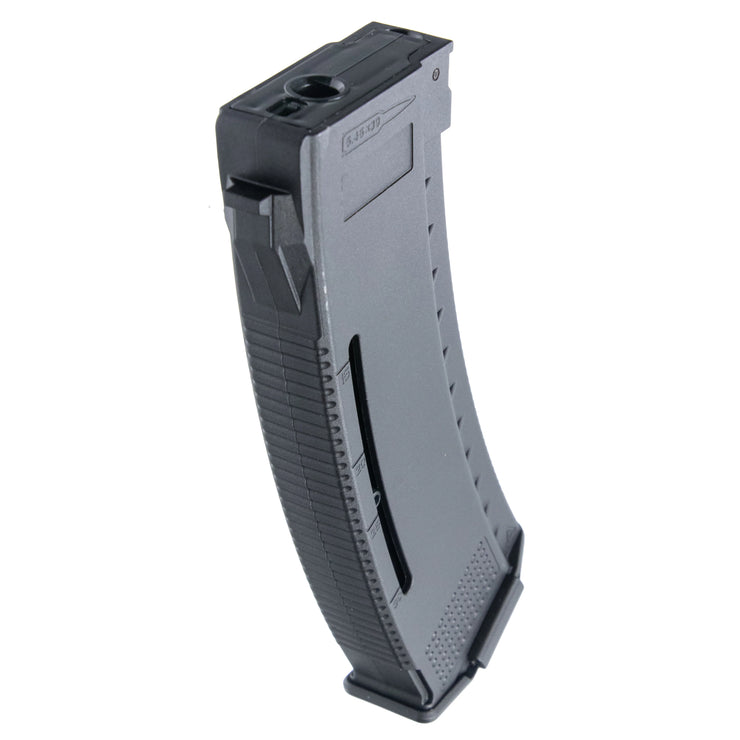 Arcturus Variable Cap Silent 30/135 Round Mid-Cap Windowed Mod1 AK AEG Magazine