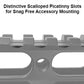 UTG® SUPER SLIM PICATINNY RISER MOUNT, 1" HEIGHT, 13-SLOT