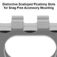 UTG® SUPER SLIM PICATINNY RISER MOUNT 1" HIGH, 3-SLOT