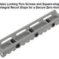 UTG® SUPER SLIM PICATINNY RISER MOUNT, 0.5" HEIGHT, 13-SLOT