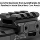 UTG® SUPER SLIM PICATINNY RISER MOUNT, 0.5" HEIGHT, 3-SLOT