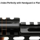 UTG® SUPER SLIM PICATINNY RISER MOUNT, 0.5" HEIGHT, 3-SLOT