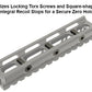 UTG® SUPER SLIM PICATINNY RISER MOUNT, 0.75" HEIGHT, 13-SLOT