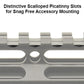 UTG® SUPER SLIM PICATINNY RISER MOUNT, 0.75" HEIGHT, 13-SLOT