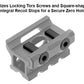 UTG® SUPER SLIM PICATINNY RISER MOUNT, 0.75" HEIGHT, 3-SLOT