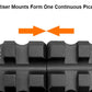 UTG® SUPER SLIM PICATINNY RISER MOUNT, 0.83" HEIGHT, 13-SLOT