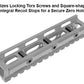 UTG® SUPER SLIM PICATINNY RISER MOUNT, 0.83" HEIGHT, 13-SLOT