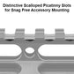 UTG® SUPER SLIM PICATINNY RISER MOUNT, 0.83" HEIGHT, 13-SLOT
