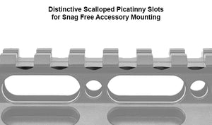UTG® SUPER SLIM PICATINNY RISER MOUNT, 0.83" HEIGHT, 13-SLOT