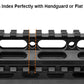 UTG® SUPER SLIM PICATINNY RISER MOUNT, 0.83" HEIGHT, 13-SLOT