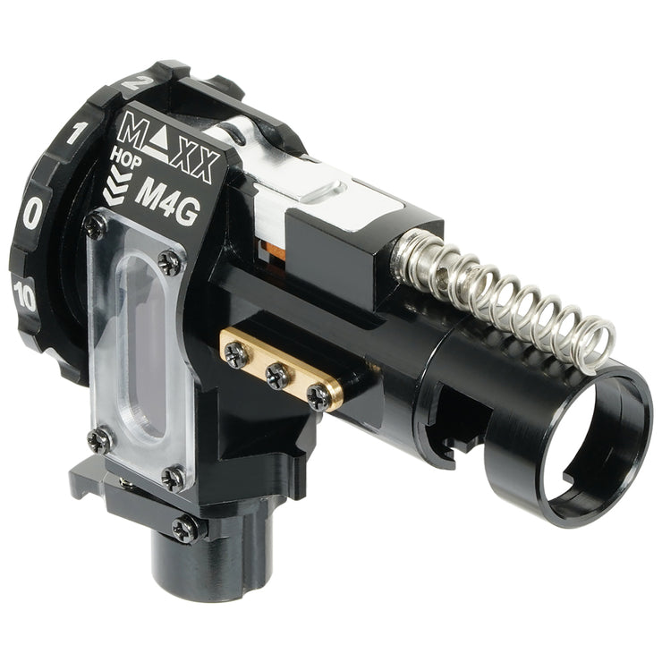 Maxx Model CNC Aluminum Hopup Chamber for M4 Airsoft AEG Rifles (Model: M4G - Standard AEG)