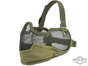 Matrix Iron Face Carbon Steel "Striker" Gen2 Metal Mesh Lower Half Mask