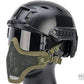 Matrix Iron Face Carbon Steel Mesh "Striker V1" Lower Half Mask