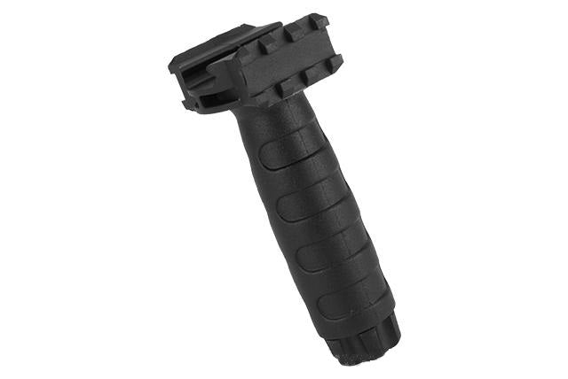 Aim Sports Tactical Vertical with Side Rails and Pressure Switch Slot - Black