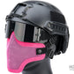 Matrix Iron Face Carbon Steel Mesh "Striker V1" Lower Half Mask