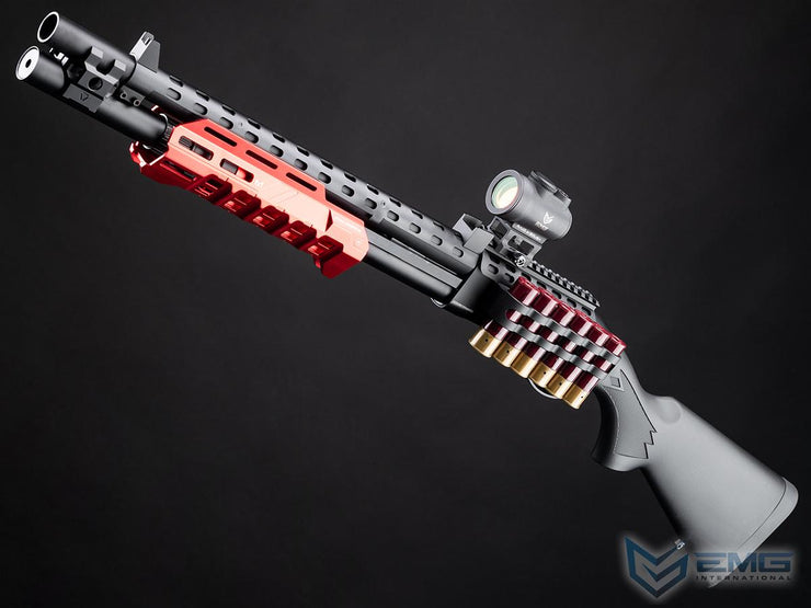 EMG Strike Industries Licensed M870 Gas Powered Pump Action Shotgun w/ M-LOK Handguard by Golden Eagle