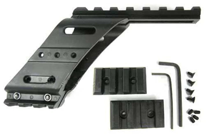 Rail Mount System for HFC / KWA / KSC / KJW / WE / ASG Series Pistols with a Railed Frame Gas Gun.
