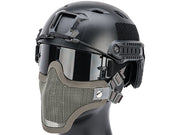 Matrix Iron Face Carbon Steel Mesh "Striker V1" Lower Half Mask