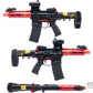 Matrix IMF MC65 Series M4 Gas Blowback Airsoft Rifle by Golden Eagle (6.5" M-LOK / Black)