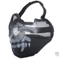 Matrix Iron Face Carbon Steel "Striker" Gen2 Metal Mesh Lower Half Mask