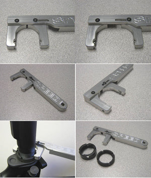 SPEED Airsoft CNC Aluminum Tools (Model: Adjustable Nut Wrench)