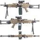 Cybergun FN Licensed M249 MINIMI "Featherweight" Airsoft Machine Gun (Para / <350 FPS / Add 2500rd Box Magazine)