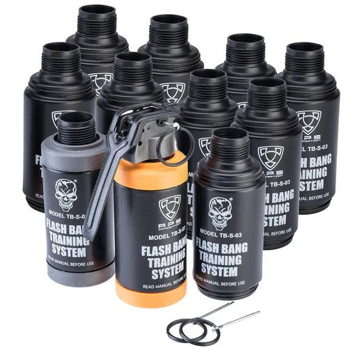 APS Thunder B Airsoft CO2 Simulation Grenade (Model: Sound Flash / Set of 12)
