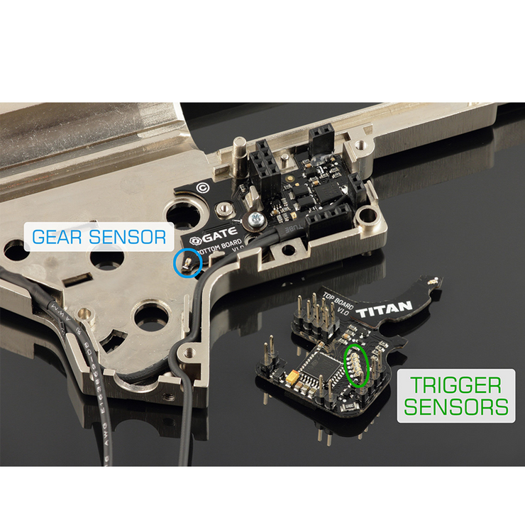 GATE TITAN Airsoft Advanced Drop-In AEG MOSFET OEM Repair Unit (Model: Rear Wired Ver2 / MOSFET Only)