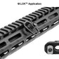 UTG PRO® QD SLING SWIVEL ADAPTOR, M-LOK®