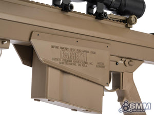 6mmProShop Barrett Licensed M107A1 Bolt Action Powered Airsoft Sniper Rifle