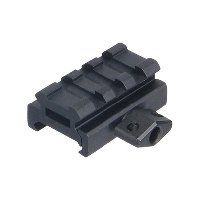 UTG® 3-Slot Picatinny Riser Mount, 0.5'' Saddle Height, 1.6'' Length