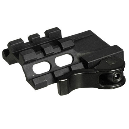 UTG Tri-Rail/2 Slot Angle Mount w/QD Lever Mount