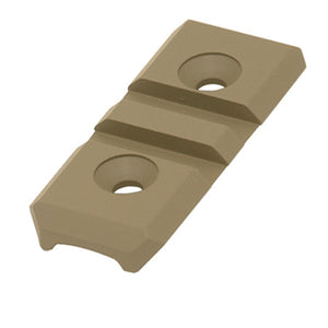 UTG PRO 2-Slot Super Slim Free Float Rail Section -FDE