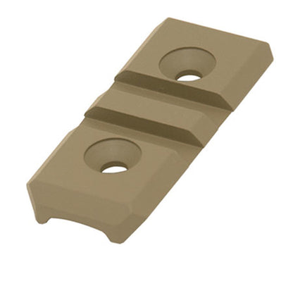 UTG PRO 2-Slot Super Slim Free Float Rail Section -FDE