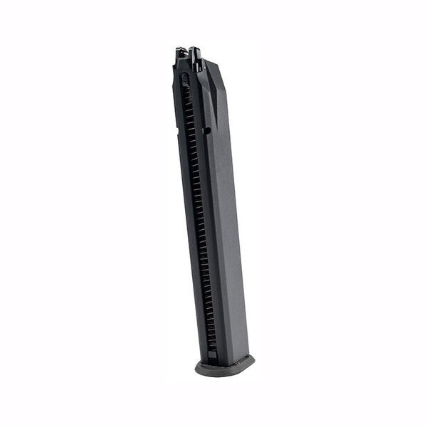 Umarex 45rd Extended High Cap Magazine for Walther PPQ VFC M&P9 SAI EMG Airsoft GBB Pistols