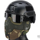 Matrix Iron Face Carbon Steel "Striker" Gen2 Metal Mesh Lower Half Mask