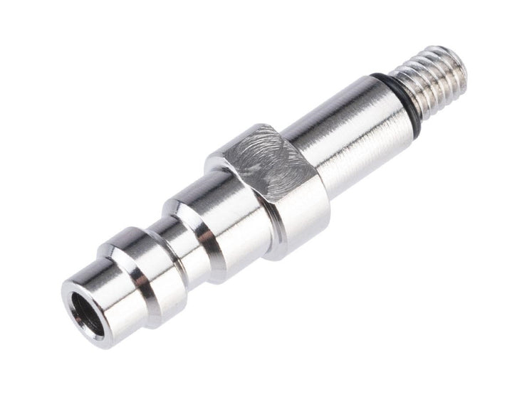 Action Army CNC Stainless Steel HPA Adapter Valve for Green Gas Magazines (Model: KJW / WE-Tech)