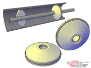 Angel Custom CNC POM Inner Barrel Stabilizer (Model: 37mm / Set of 2)