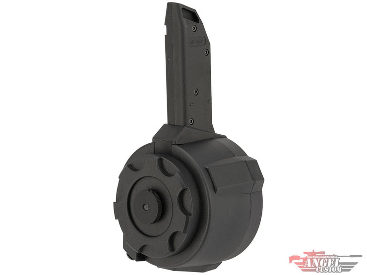 Angel Custom 1500 Round Firestorm Airsoft AEG Drum Flashmag (Vector Adapter)