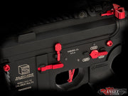 Angel Custom HEX Ambidextrous Magazine Release for M4/M16 Series Airsoft AEGs (Color: Black)