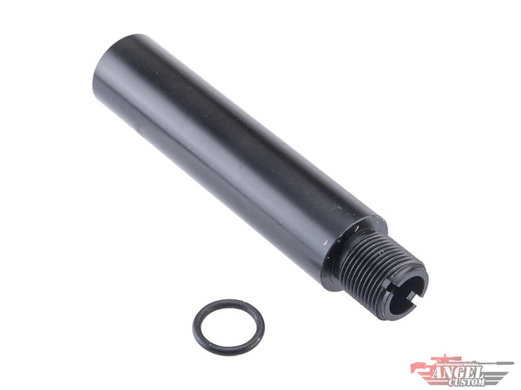 Angel Custom Barrel Extension Stabilizer w/ O-Ring for Airsoft Rifles (Length: 3.5" / Negative Threading)