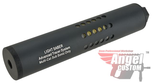 Angel Custom 200mm x 38mm "Light Saber" Advanced Tracer System with Flare Technology - 14mm Negative
